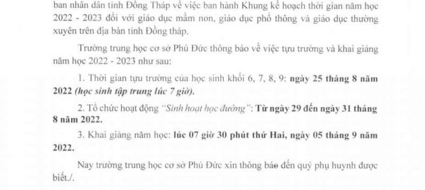 THÔNG-BÁO-TỰU-TRƯỜNG